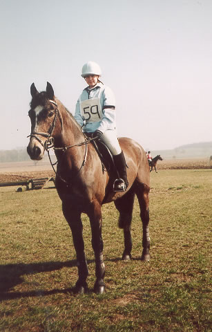 One of our members at Helen Bells Show Cross