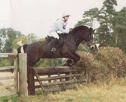 Going for it at Maundby ShowCross